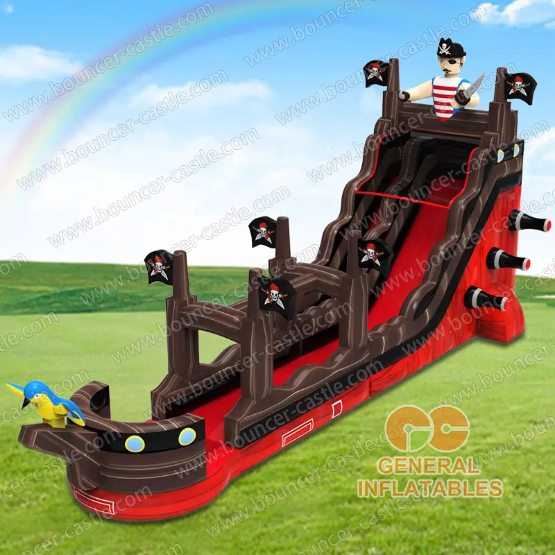 Pirate water slide n slip