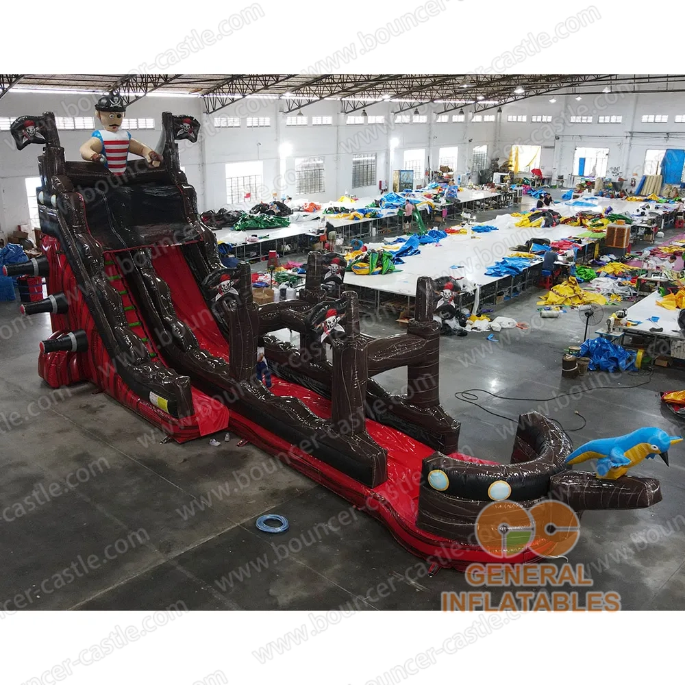 Pirate water slide n slip