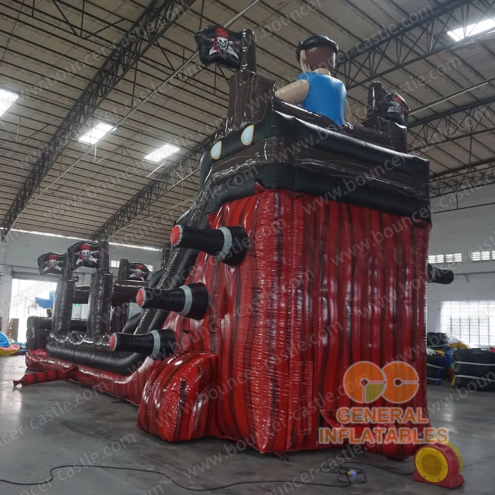 Pirate water slide n slip