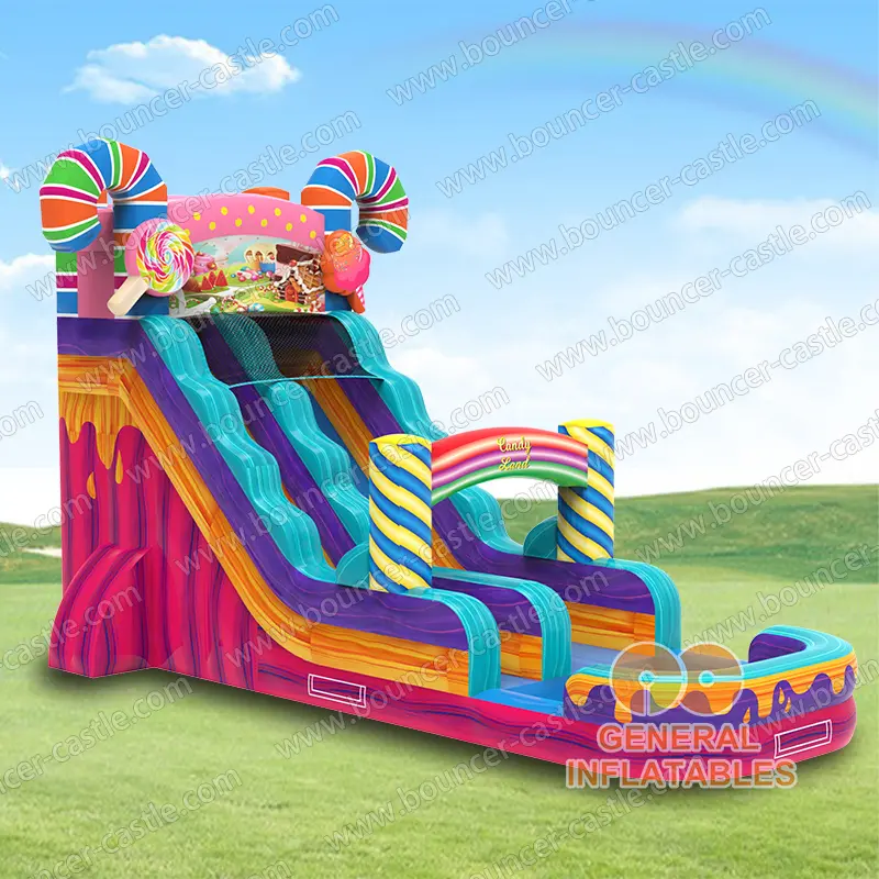 Candy water slide