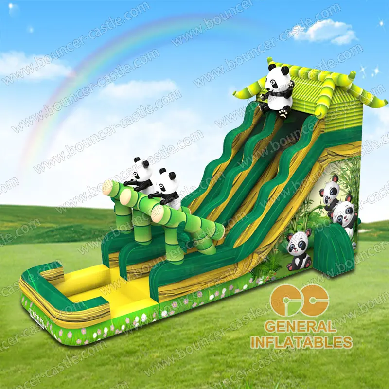 Panda water slide