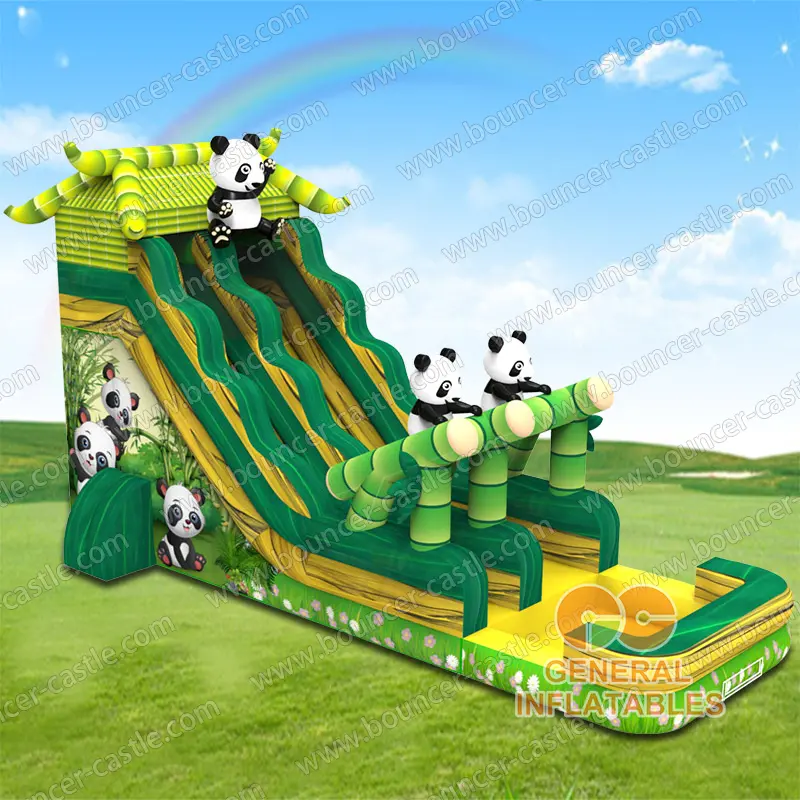 Panda water slide