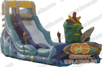  Inflatable Tribe Water Slide