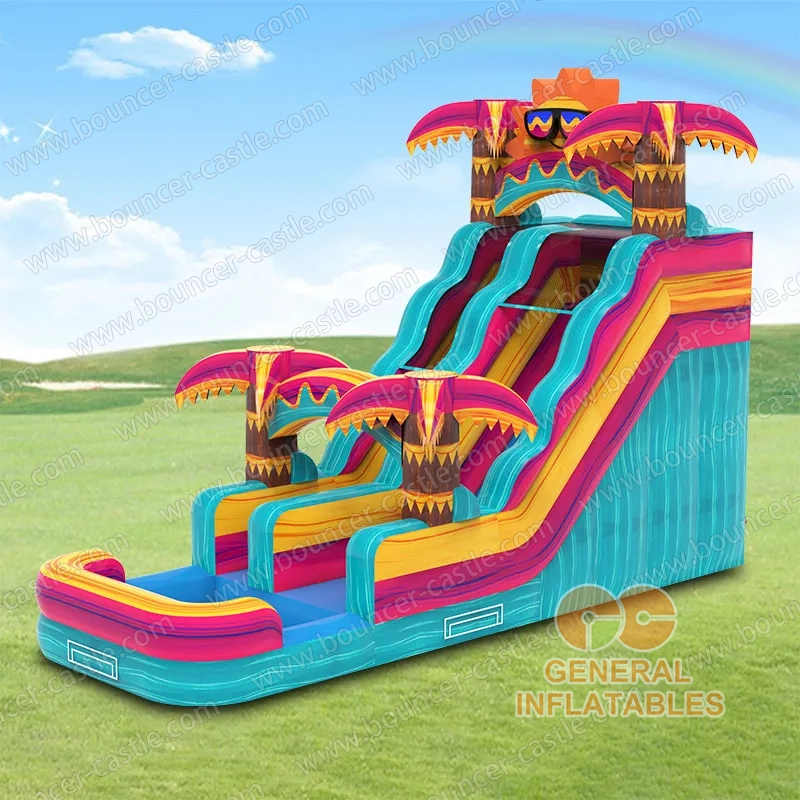 Hello, Mr. Sun Water slide