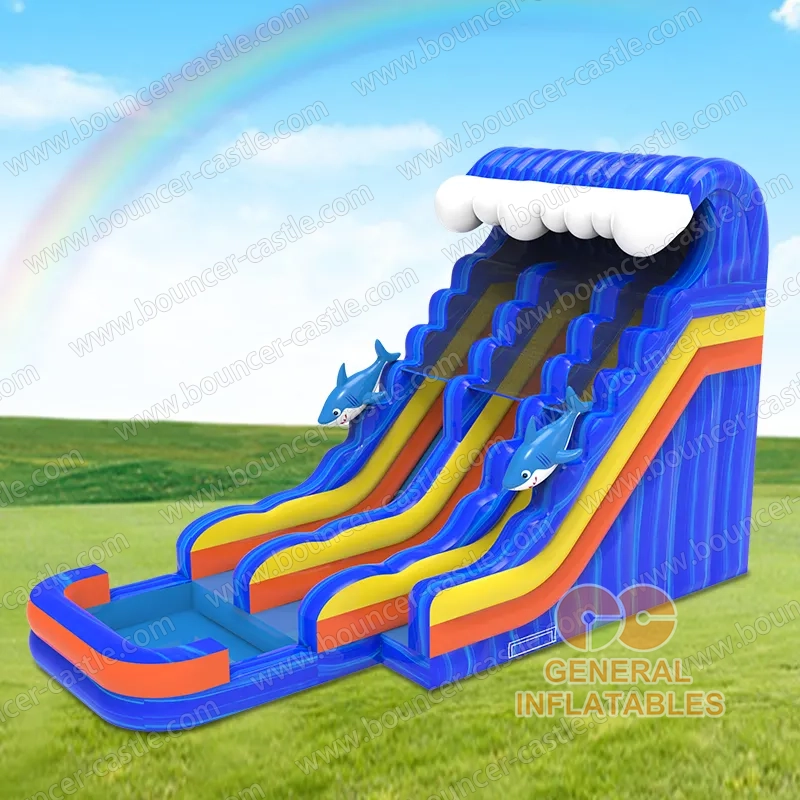  Shark Wave Water Slide
