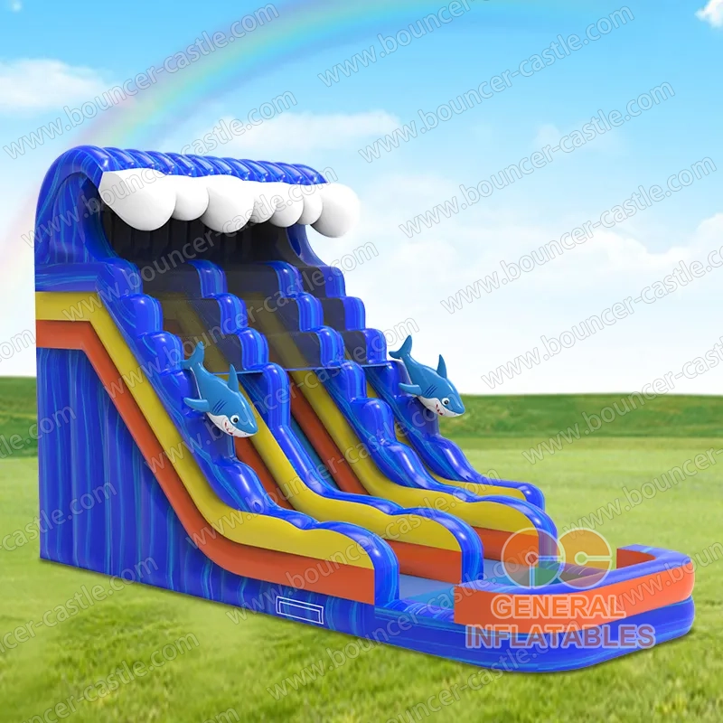 Shark Wave Water Slide