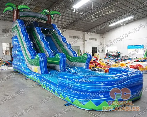 GWS-63 Blue marble water slide