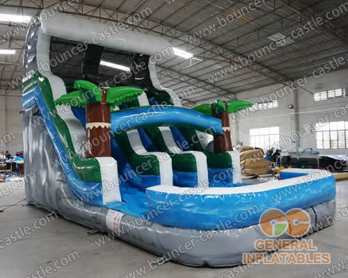 GWS-87 Grey marble wave water slide