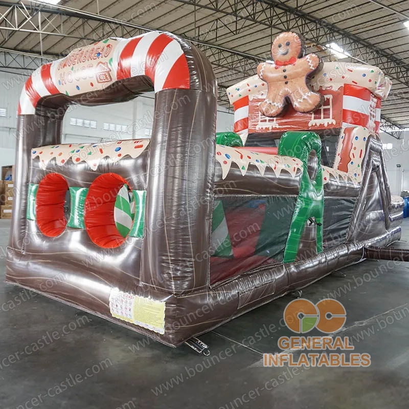 Christmas obstacle course