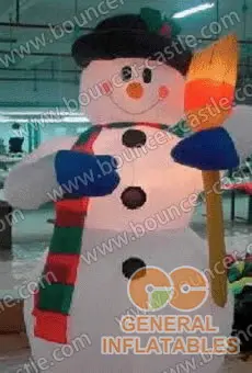 GX-12 Inflatable Snowman