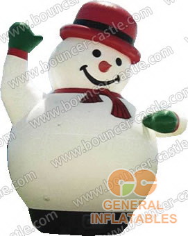 GX-5 inflatable snowman
